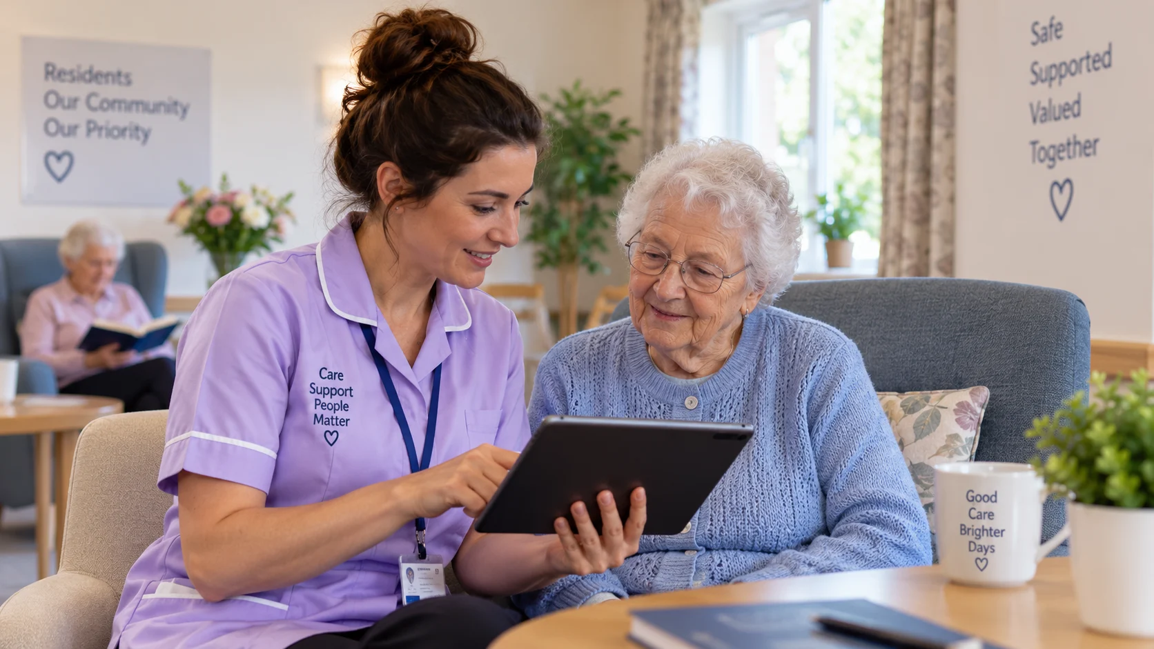 Support Better Care with a Connected Care Home Staff App